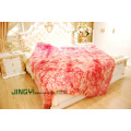 Wholesale Tibet Lamb Curly Sheepskin Leather Blanket